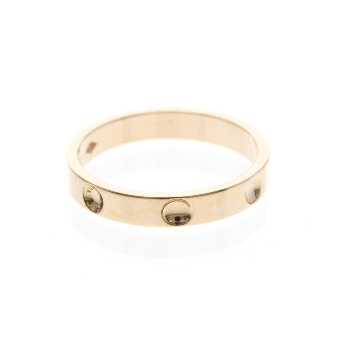 Louis Vuitton Petite Bague Empreinte · Rose Gold