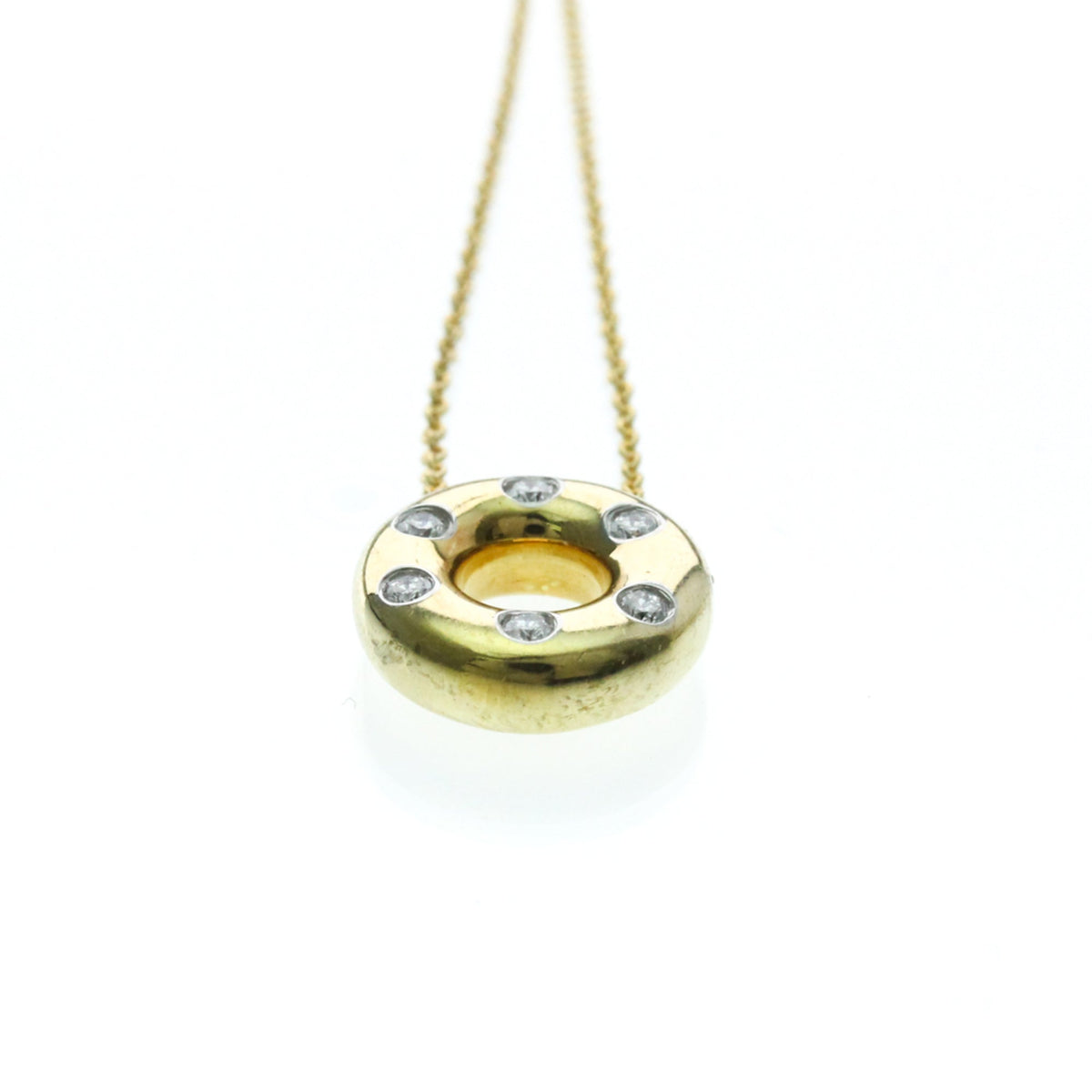 Tiffany Dots Circle · Diamond · Platinum