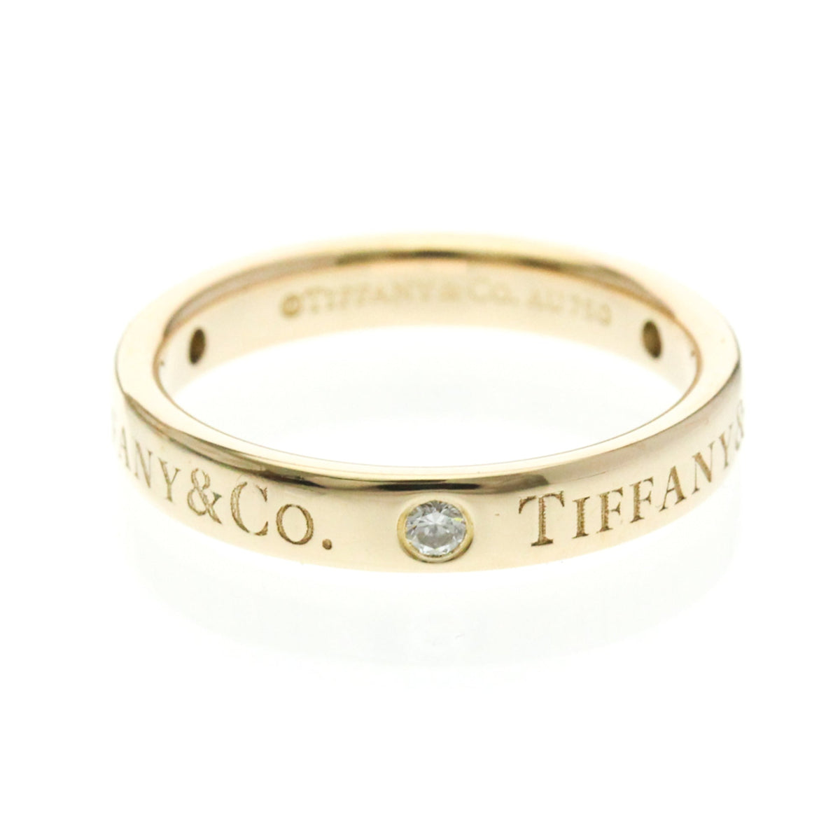 Tiffany Diamond Band · Rose Gold