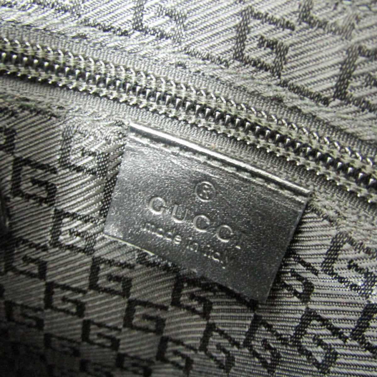 Gucci Nylon & Leather Shoulder Bag