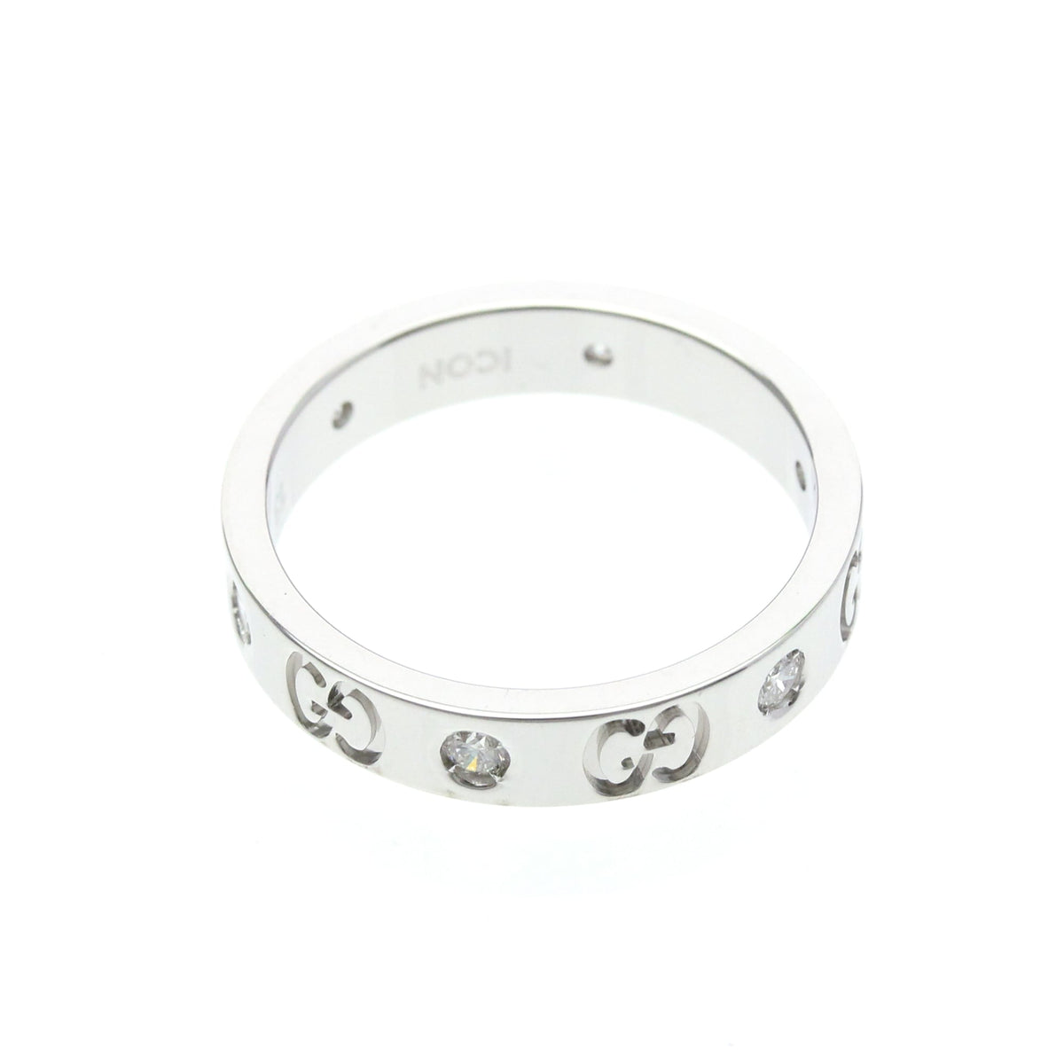 Gucci Icon · Diamond · 18K White Gold