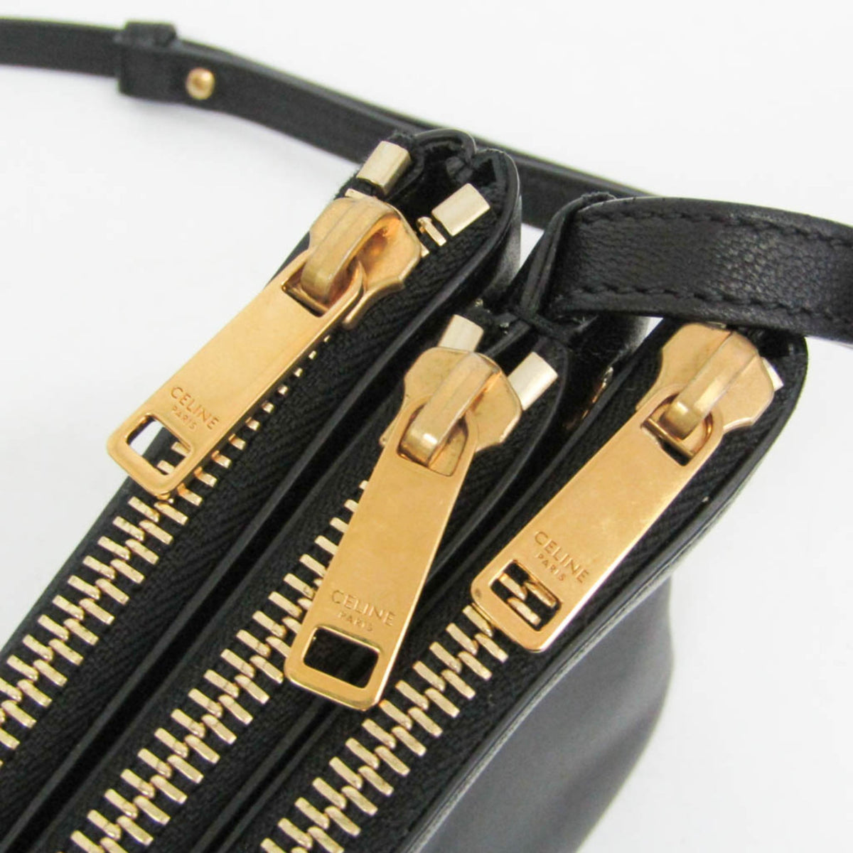 Celine Trio Small · Leather Crossbody