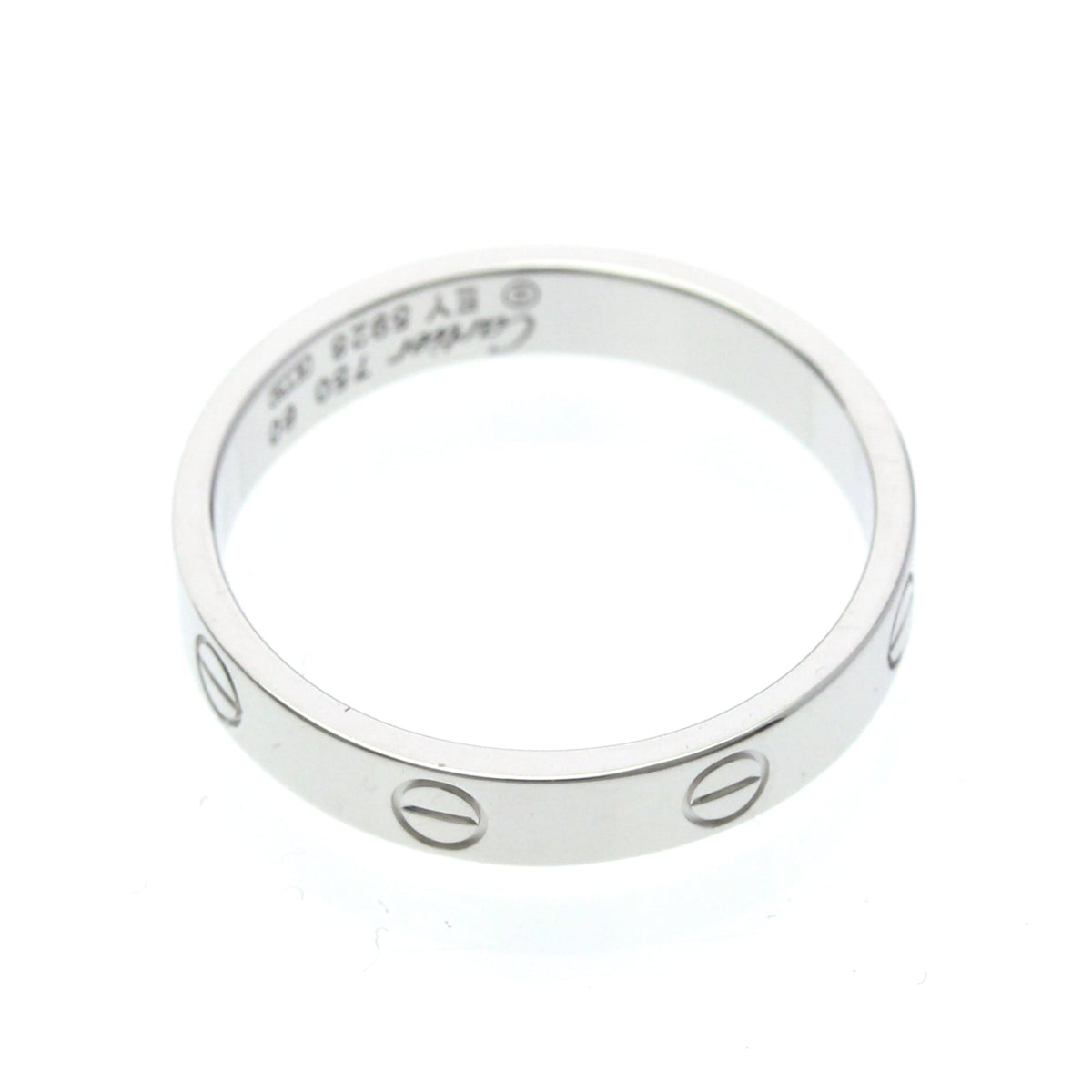 Cartier Mini Love Ring · 18K White Gold