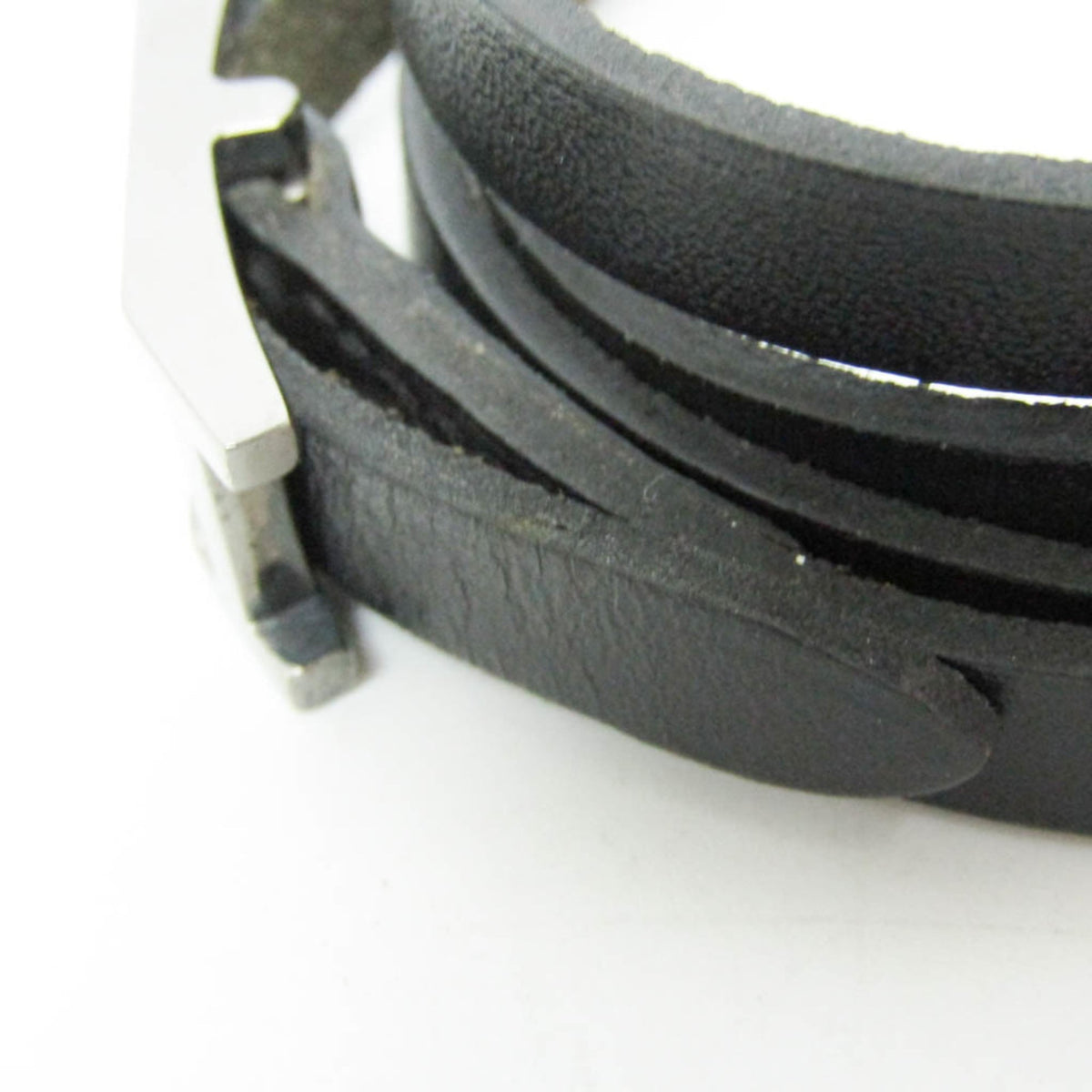 Hermès Hapi · Choker Bangle · Leather