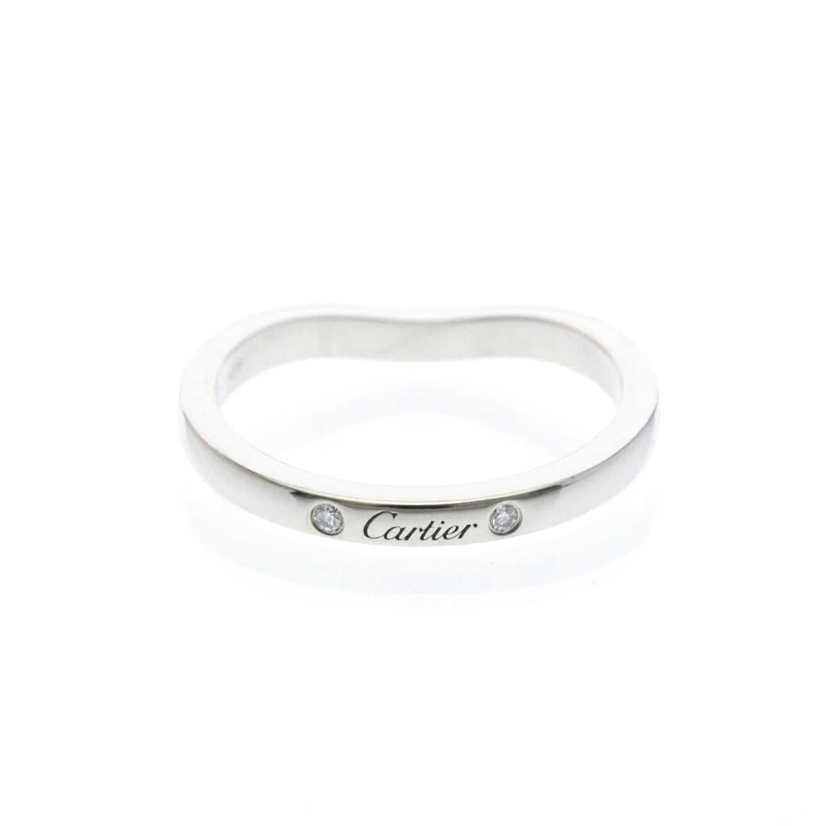 Cartier Ballerina · Platinum · Three Diamonds