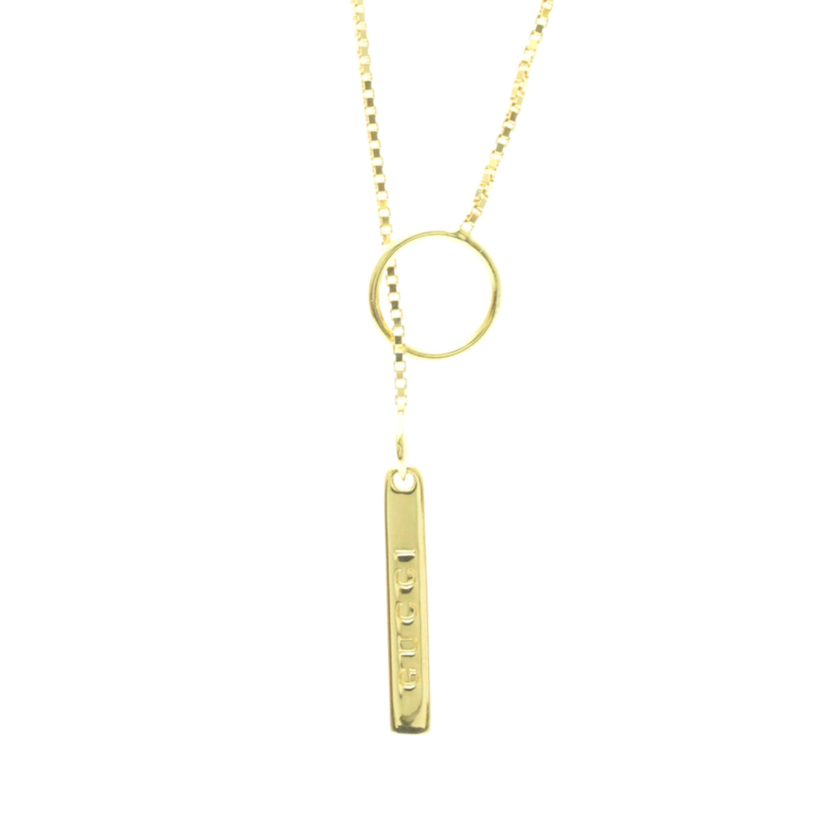 Gucci Lariat · 18K Yellow Gold