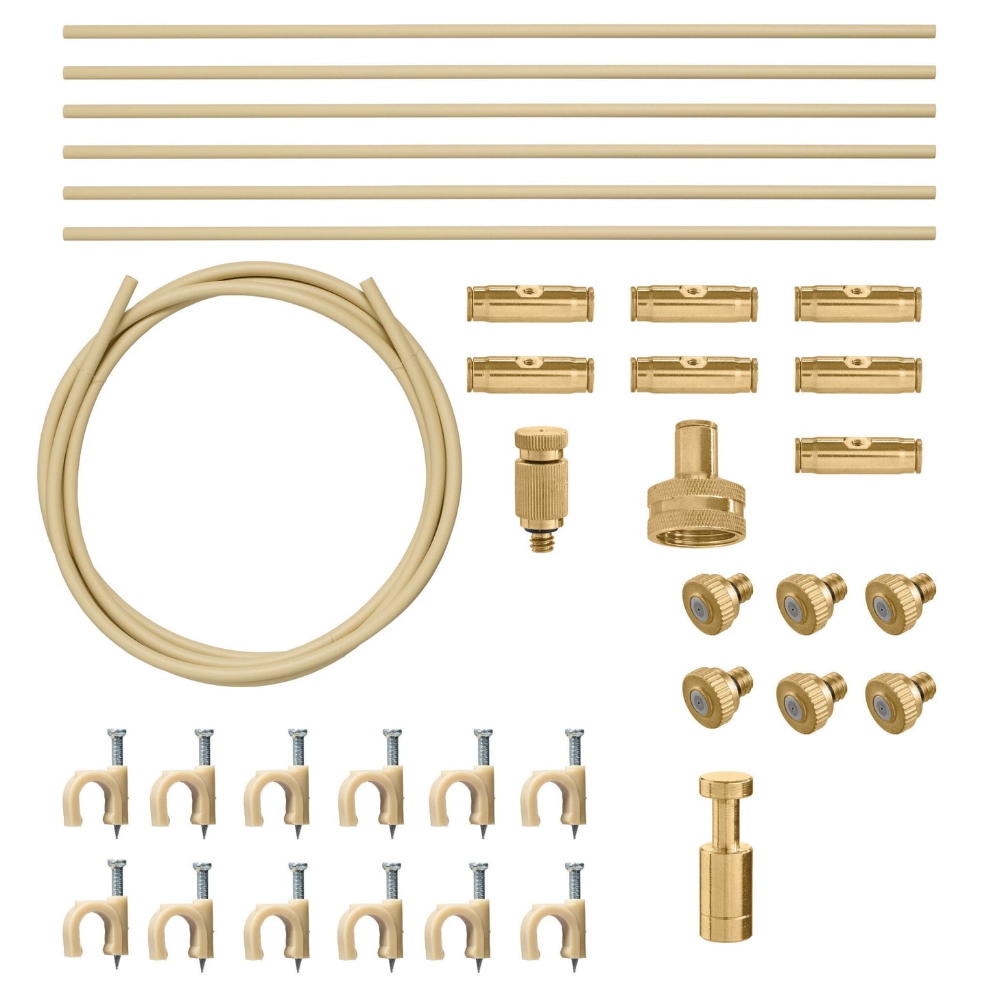Professional 12' Brass Slip-Lok Mist Cooling System 20090