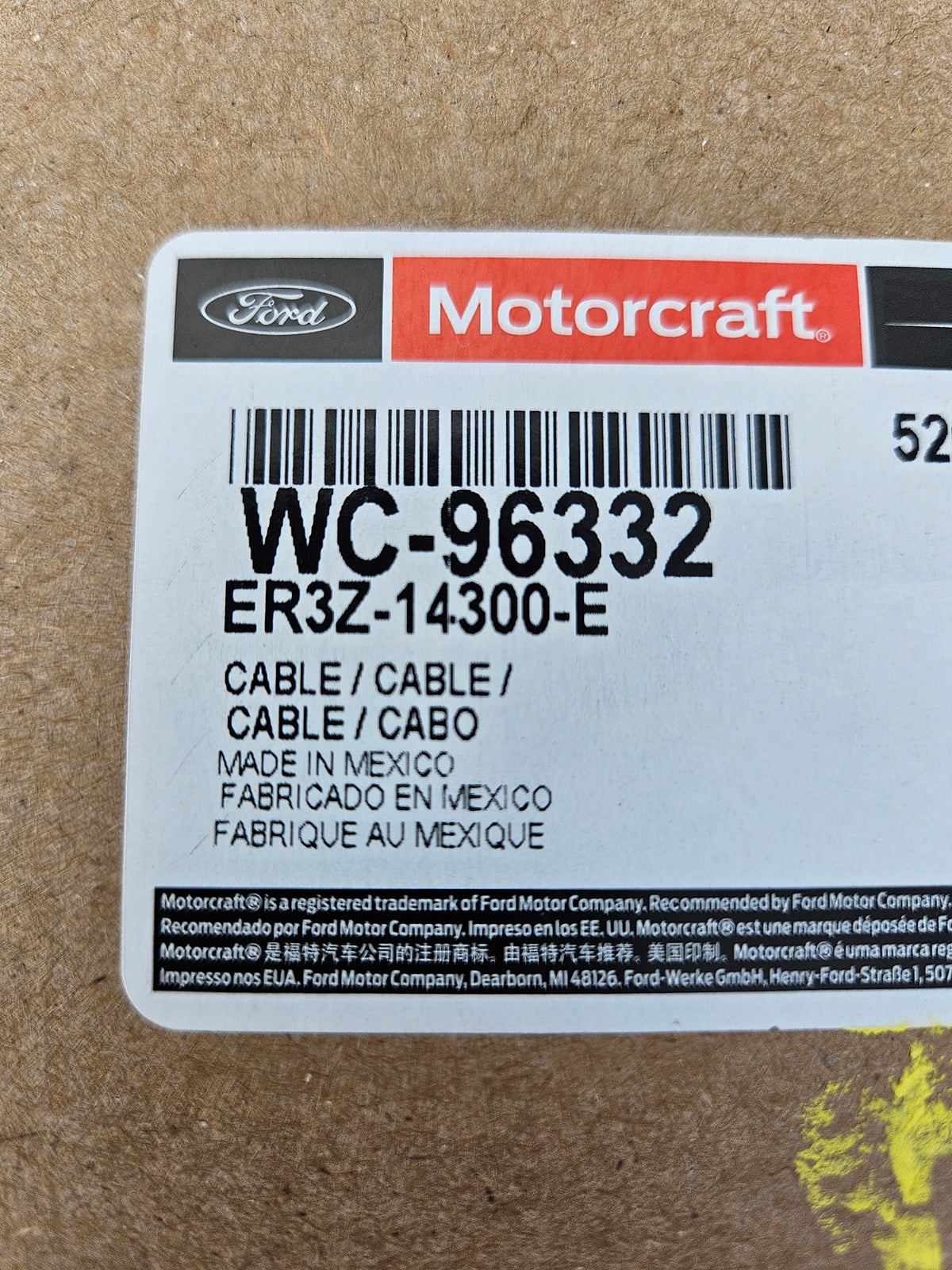 2011-2014 Mustang GT MT-82 Transmission Harness 6 Speed Manual MT82