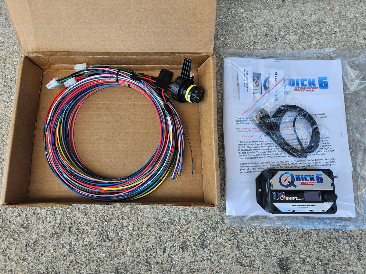 US Shift Quick 6 - 6r80 Standalone controller 2011-17 6r80