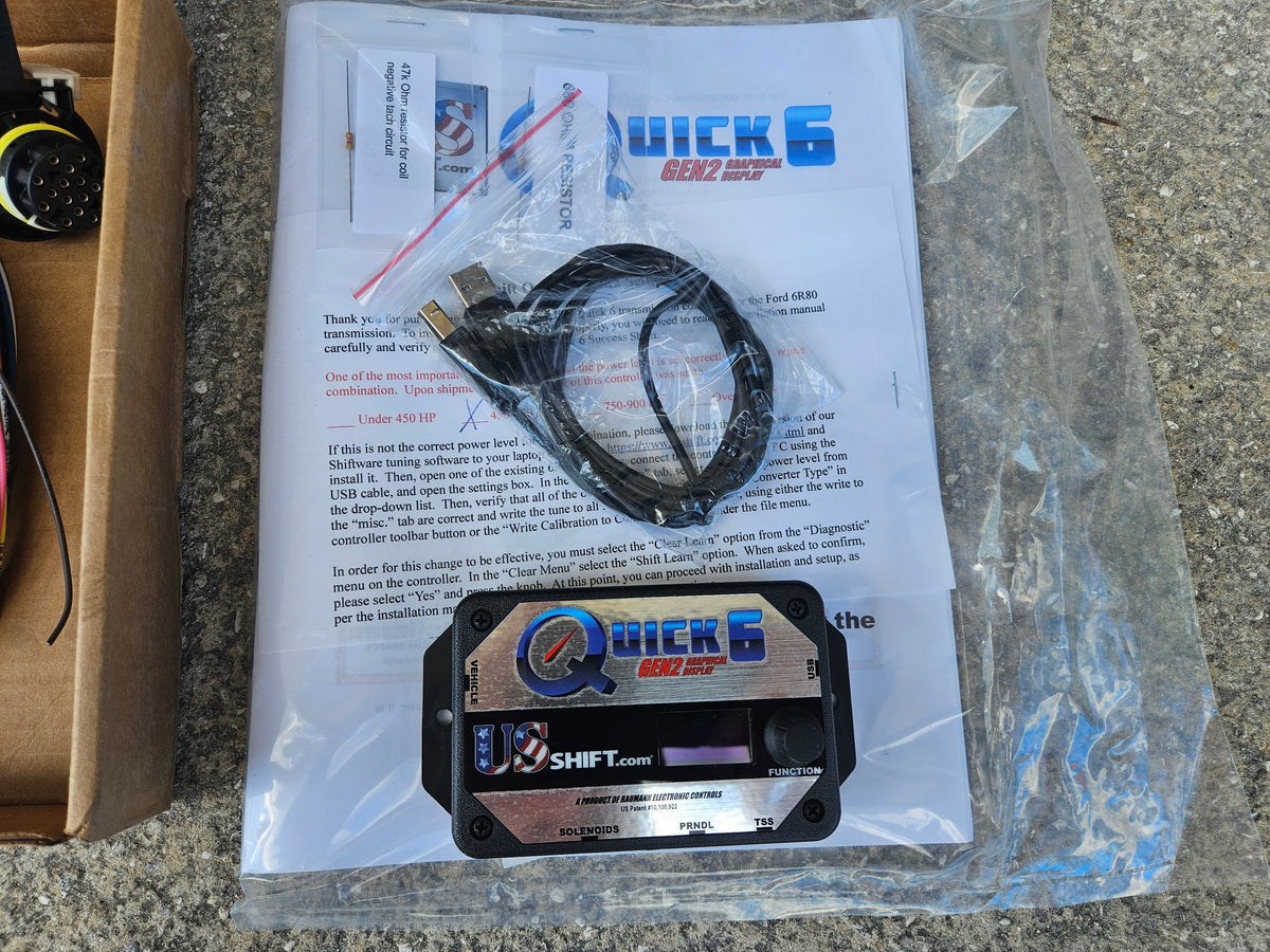 US Shift Quick 6 - 6r80 Standalone controller 2011-17 6r80