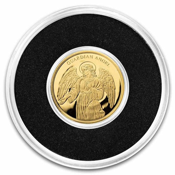 2026 Liberia $25 1/200 oz Gold Guardian Angel Proof