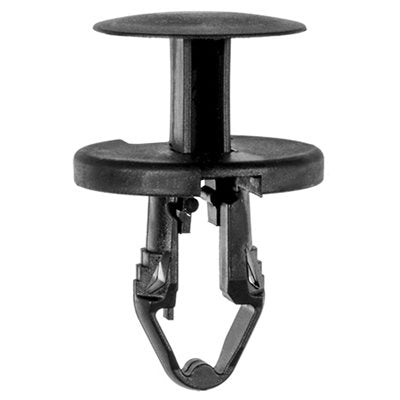 19 x 16mm GM & Chrysler Push Type Retainer Black