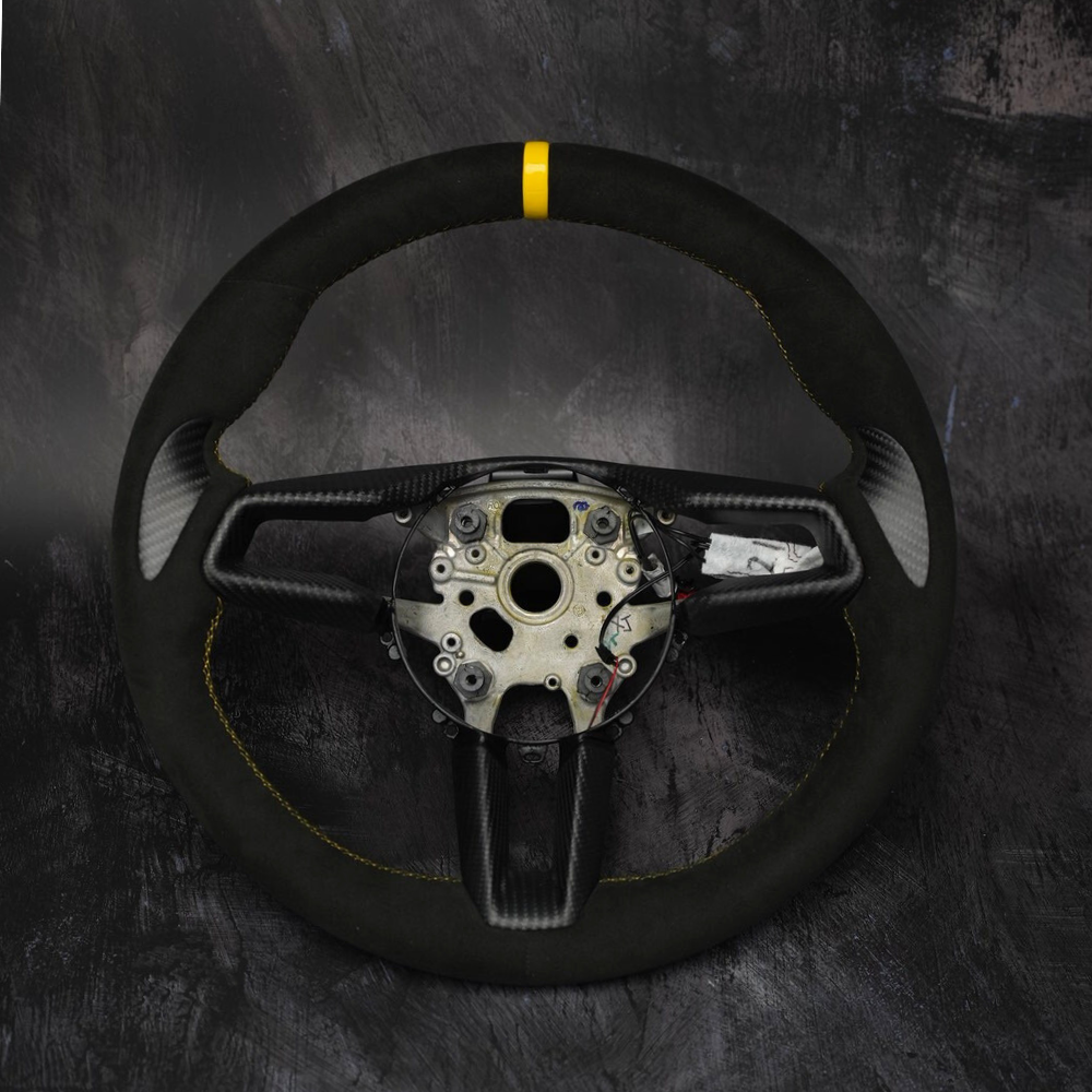 2020-2021 Porsche 911 (992) / Taycan / Macan   Custom Steering Wheel by Exclusive Steering