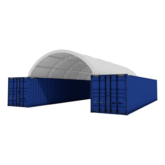 20'x40' Double Truss Container Shelter