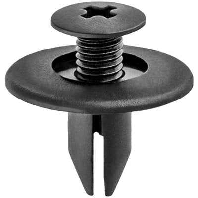 20 x 12mm Subaru Push Type Retainer Black