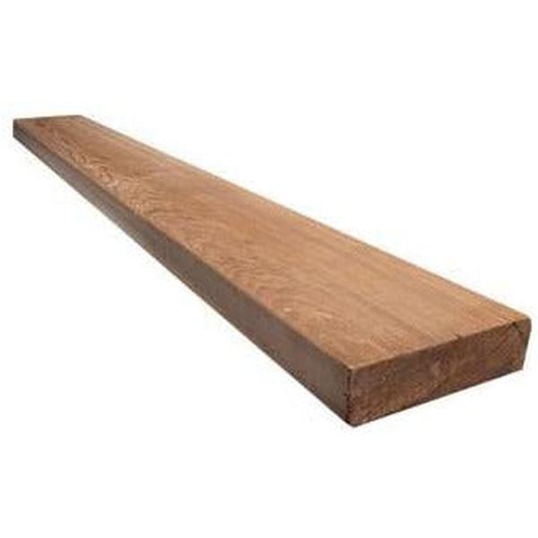 VENTRAL Lumber 2 in. x 6 in. (1-1/2" x 5-1/2") Construction Premium Redwood Board Stud Wood