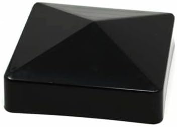 Vinyl Fence Warehouse - 5in Black Pyramid Cap