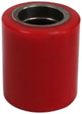 TORY CARRIER Roller, PU wheels with Bearing, 3 inch x 3.7 inch for manual Pallet Jack Replacement Suitable for A-1006/A-1007/A-1031-A Pair