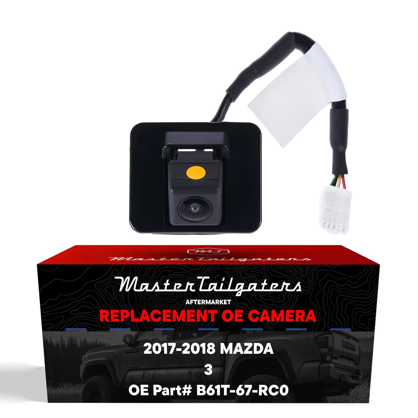 Mazda 3 Sedan (2017-2018) OEM Replacement Backup Camera OE Part # B61T-67-RC0