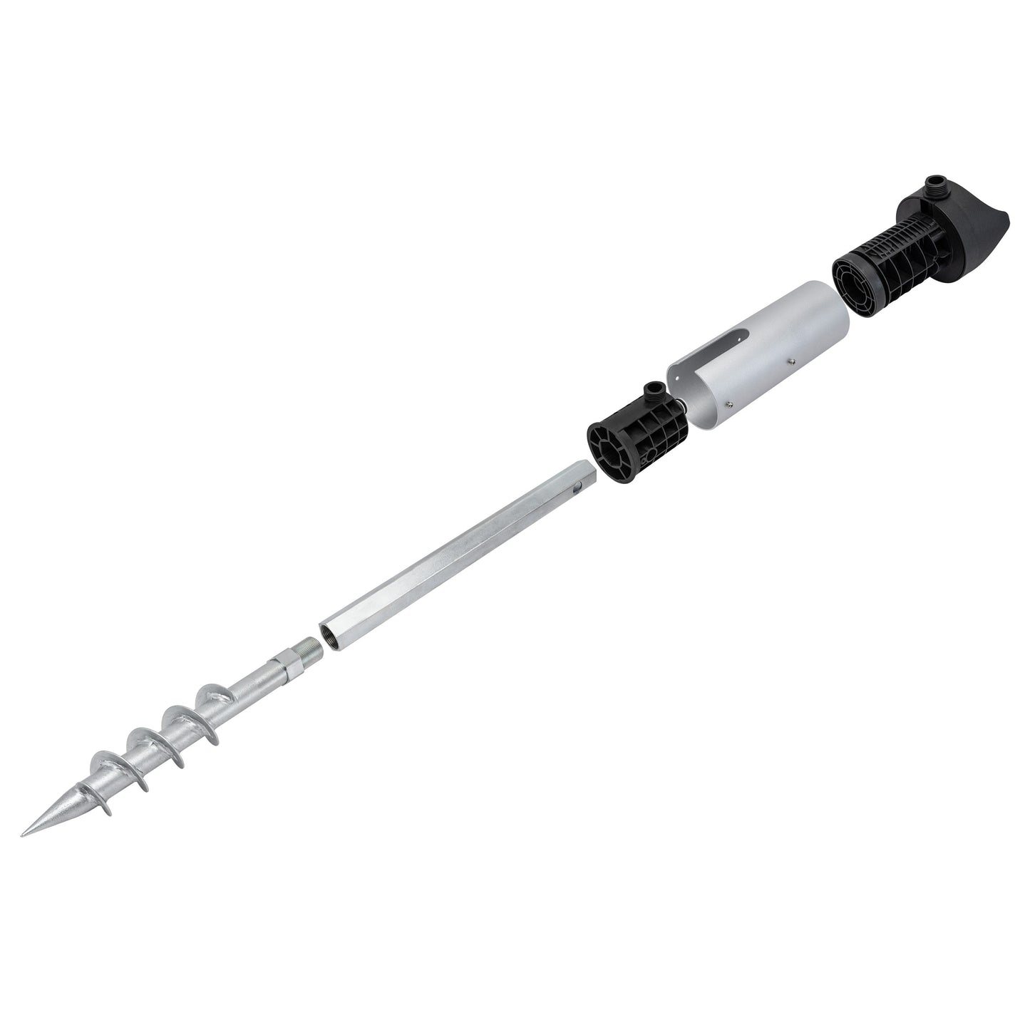 Retractable Hose Reel Ground Spike Mount 22544