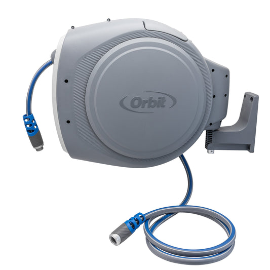 65ft x 5/8 Auto Retractable Hose Reel with Wall Mount 22563