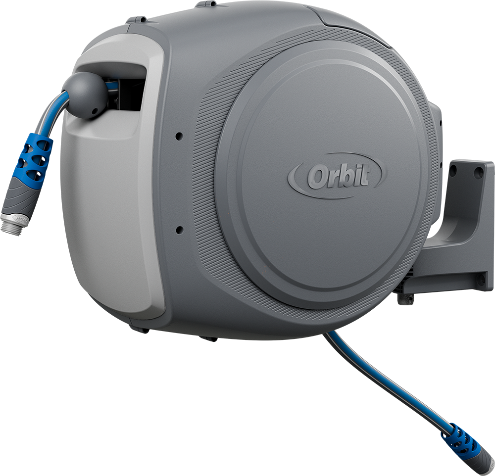 65ft x 5/8 Auto Retractable Hose Reel with Wall Mount 22563