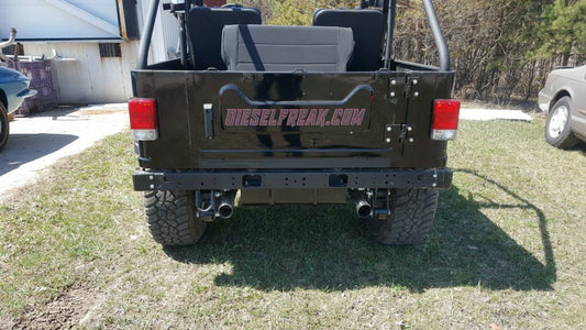 2.5" Dual Exhaust Kit Rear Exit Race