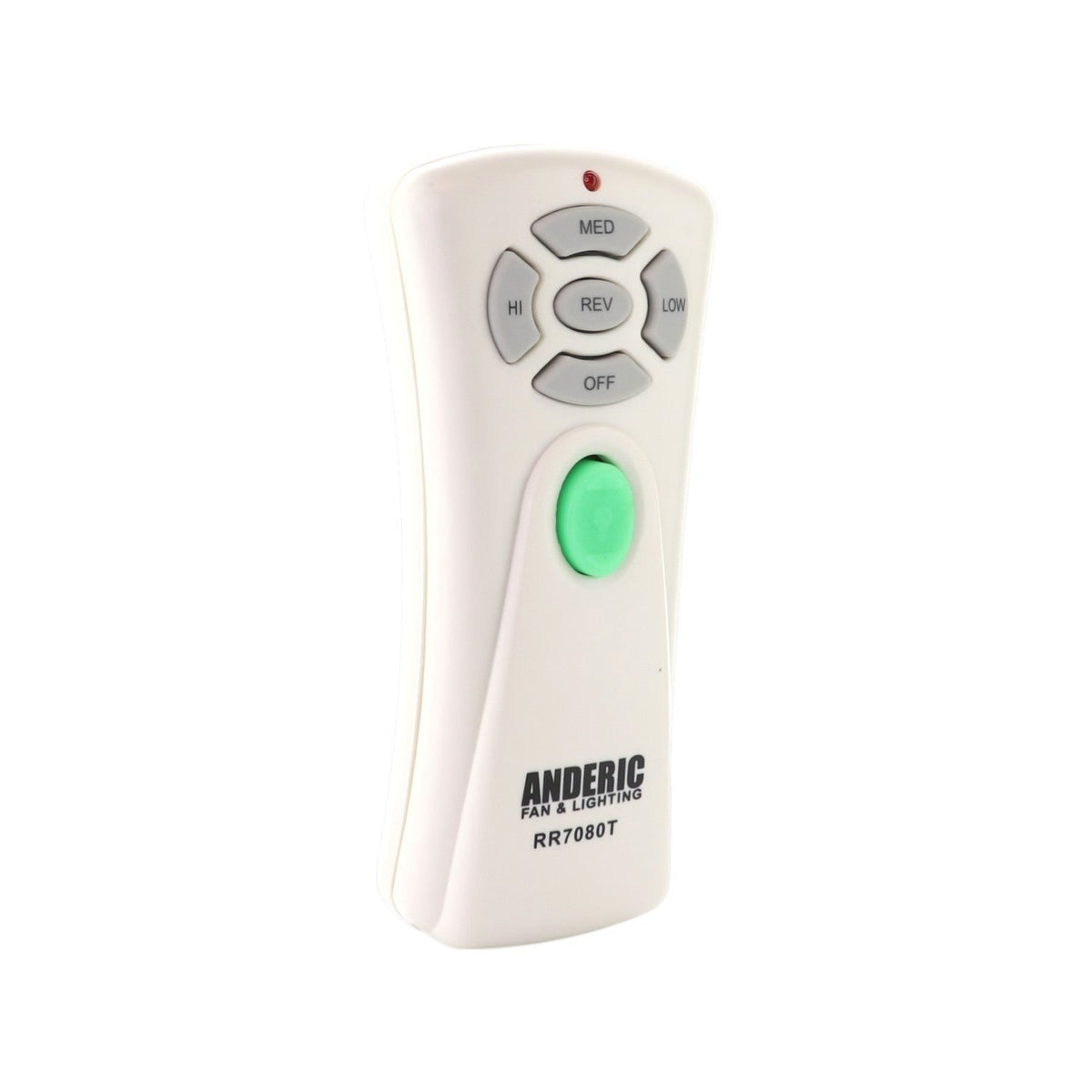 Anderic Substitute for allen + roth UC7080T1 Ceiling Fan Remote Control [RR7080T]