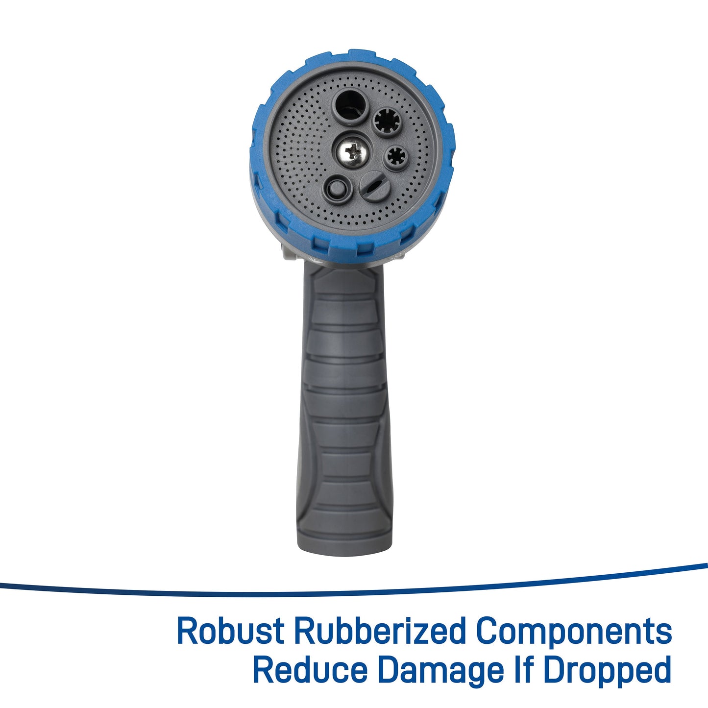 Heavy Duty 6-Pattern Zinc Thumb Control Nozzle 26480
