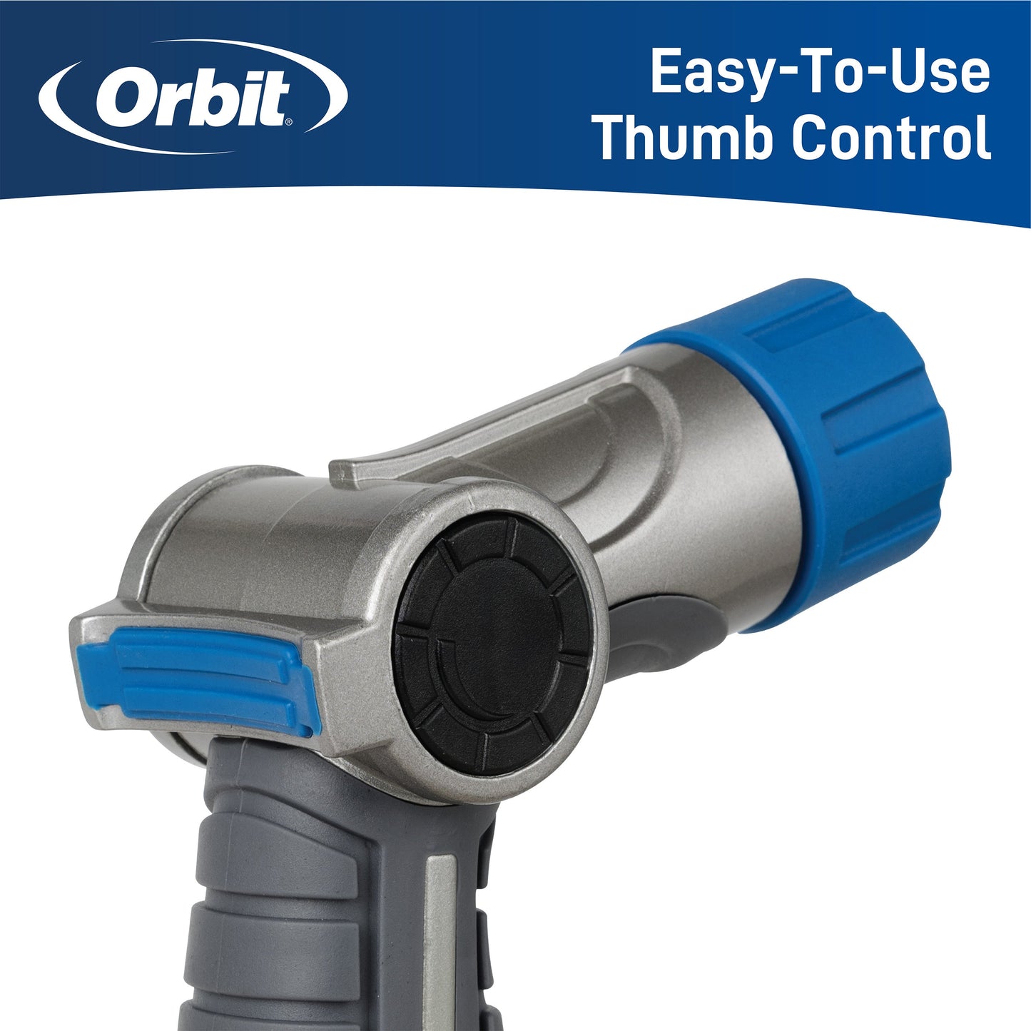 Orbit Adjustable Heavy-Duty Metal Thumb Control Nozzle 26481