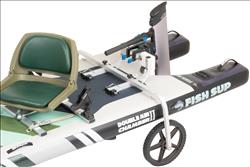 The FS1210 FishSUP™ Inflatable Fishing Stand-Up Paddleboard - Swivel Seat Fishing Rig Package