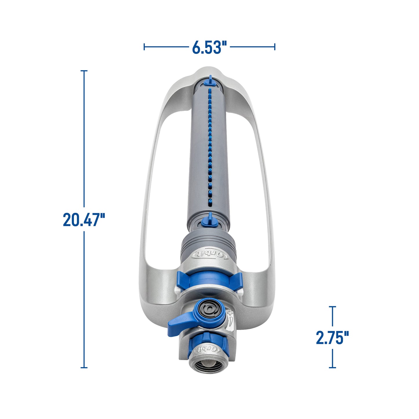 Orbit Elevated 4,500 Sq Ft Metal Straight Bar Gear-Drive Oscillator 26970