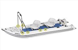 437ps Paddleski™ Swivel Seat Canopy Package