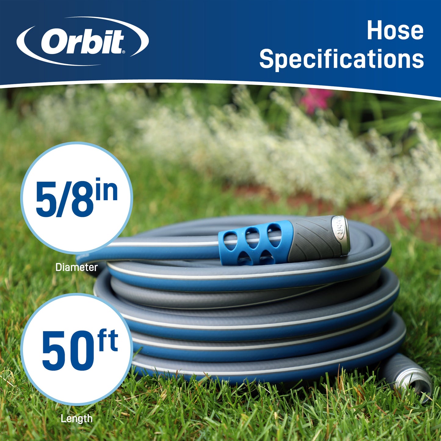 Orbit Elevated 50 ft x 5/8" Polyfusion Hose 28257