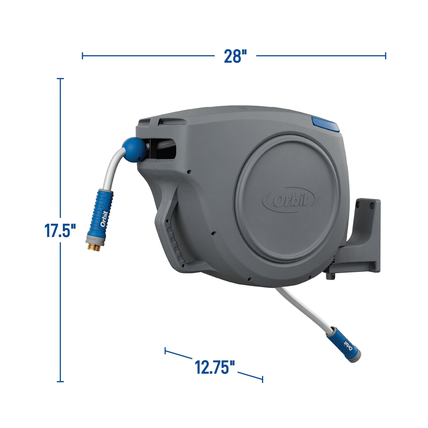 100 ft x 5/8 in Auto-Retractable Garden Hose Reel 28263