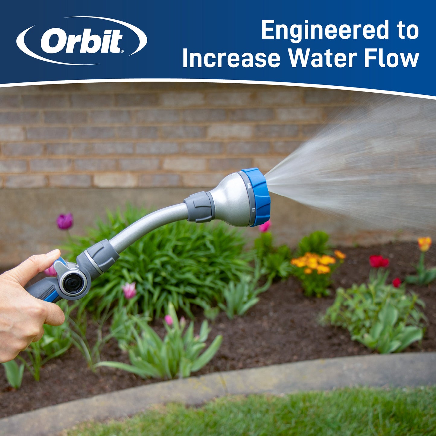 Orbit Elevated 14" 7-Pattern Thumb Control Wand 28285