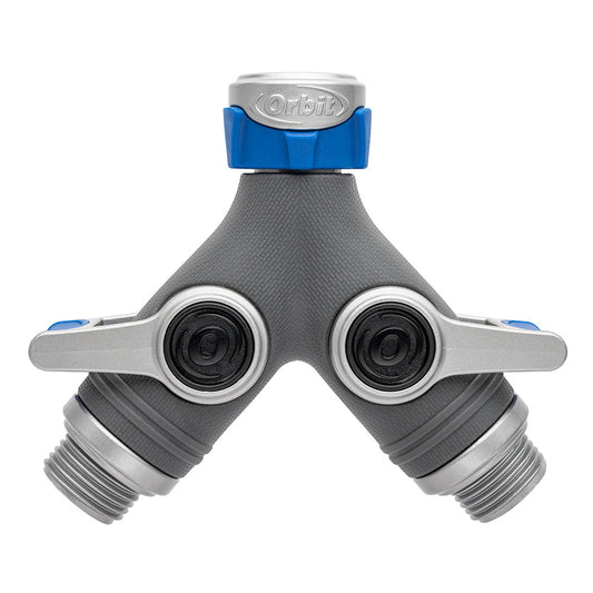 Orbit Elevated 2-Way Shut-Off Hose Y Adapter 28294