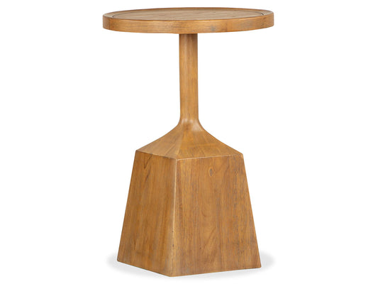 Lindon - Round Pedestal Accent End Table