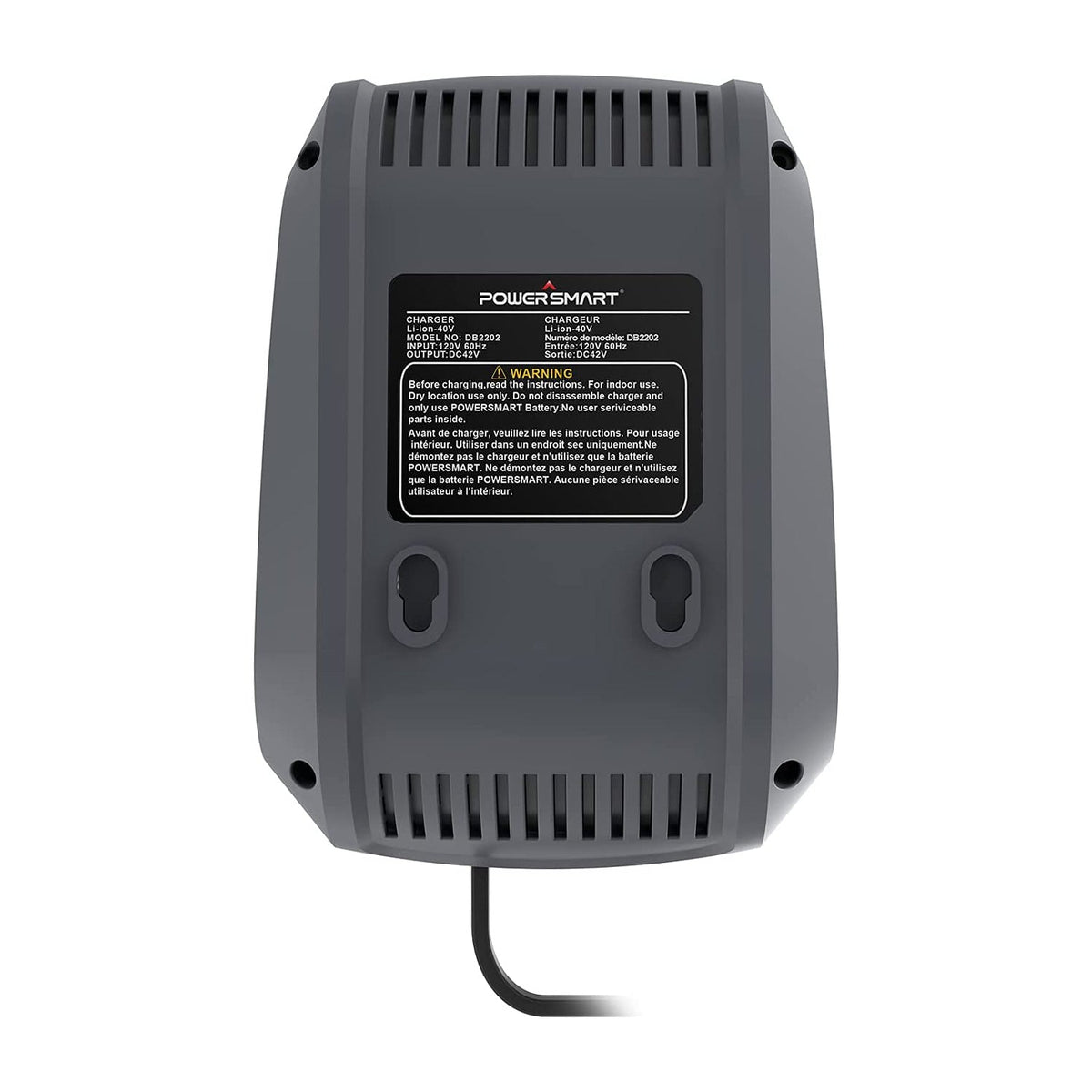 40V Battery Charger DB2202A (Battery Not Included)