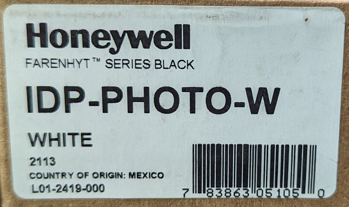 Honeywell Farenhyte IDP-PHOTO-W Smoke Detector