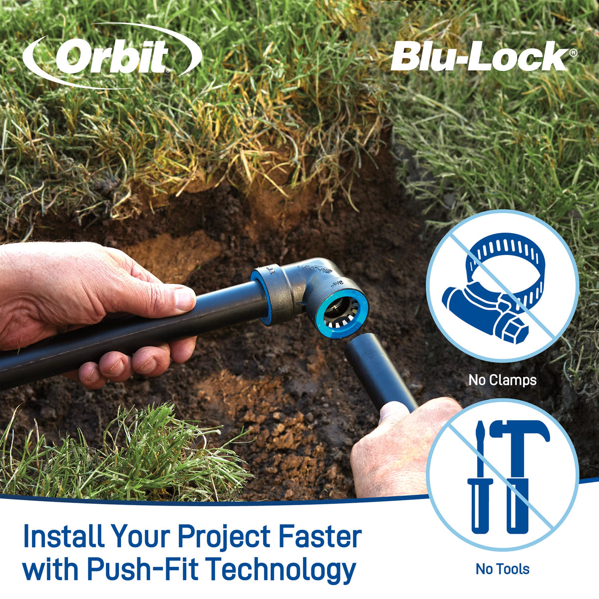 1" Blu-Lock x 1" Slip Adapter 31689