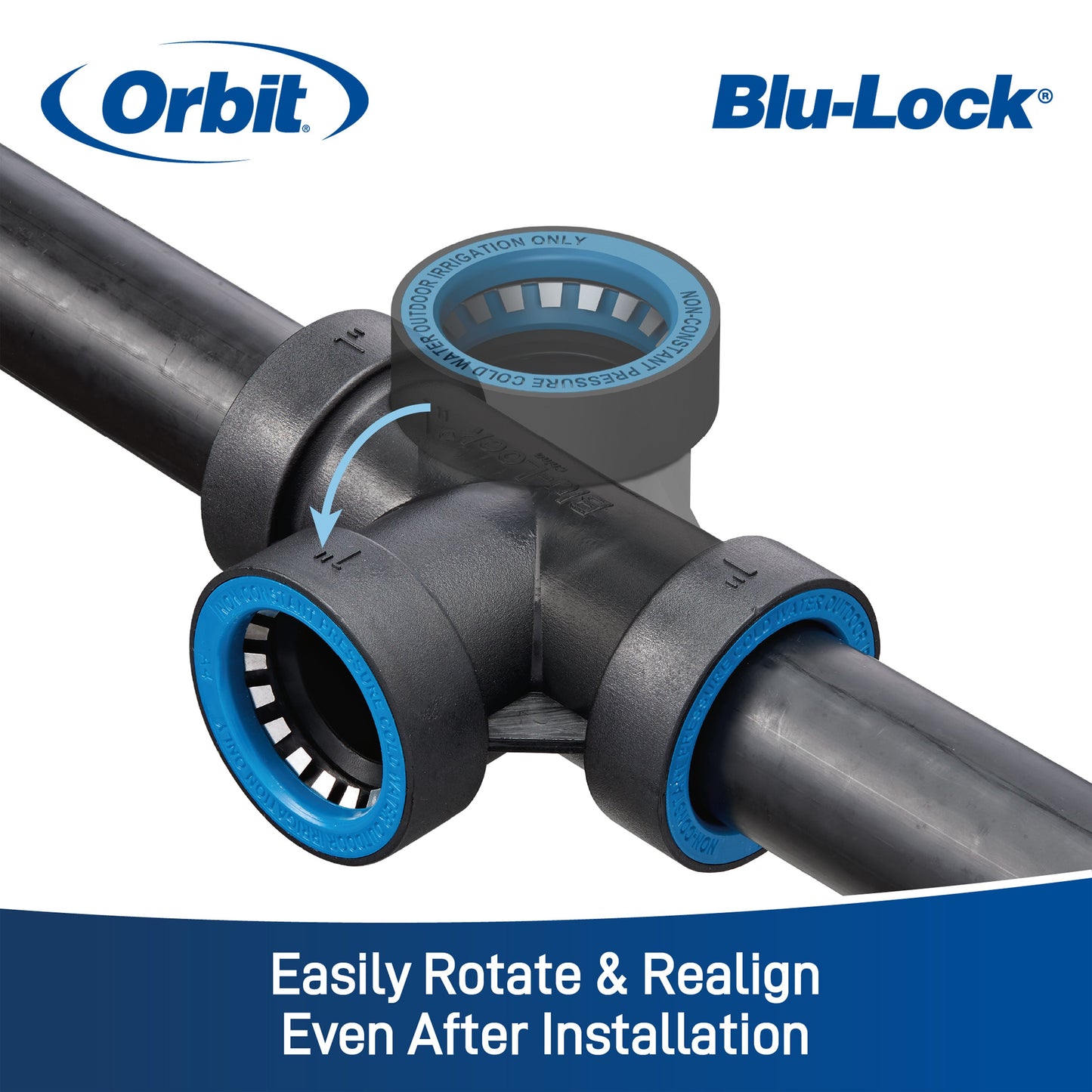 3/4" Blu-Lock x 3/4" MPT Adapter 31378