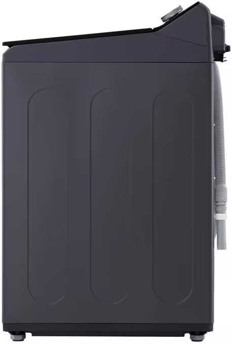 LG 5.5 cu. ft. Smart Top Load Washer in Matte Black with Impeller, eZDispense and Faucet Water and LCD Digital Dial Control