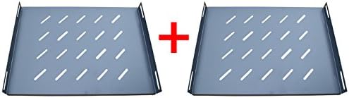 Sysracks 18U Wall Mount Av Server Network Rack 24 inch Deep Data Cabinet on Wheels - Cooling Fan - 2 Shelves - PDU - Casters - Dust Tight Cable Entries