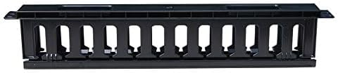 Sysracks Cable Management for Server Racks Network Wire Manager with Cover Rackmount Cable Organizer Duct - Mounting Hardware Included