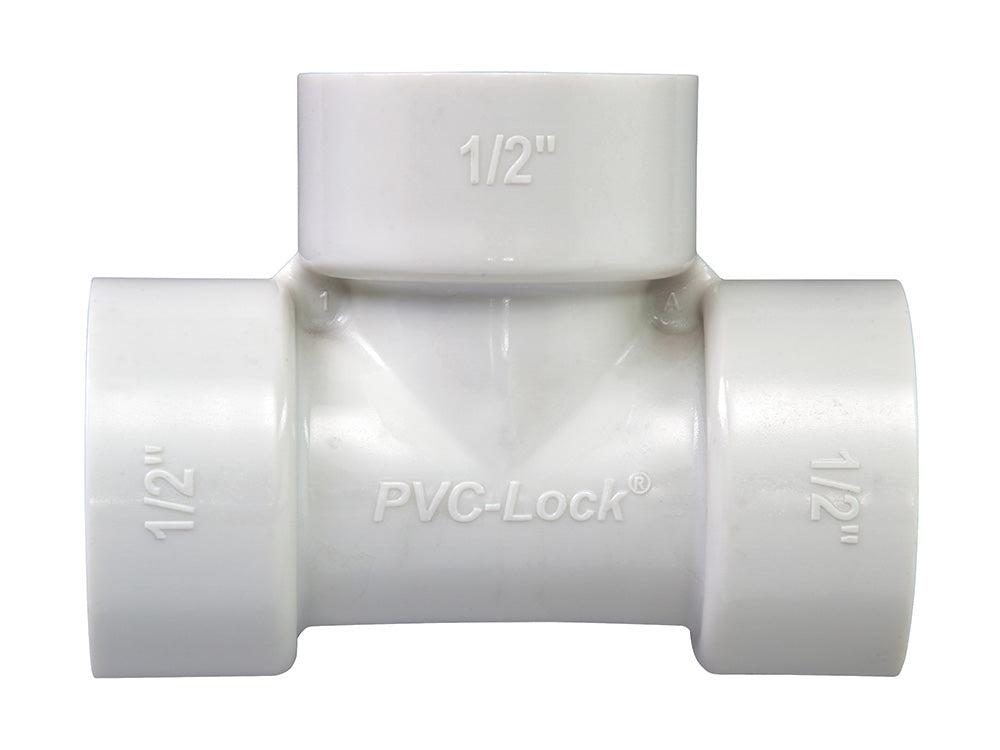 1/2" PVC-Lock Tee 33770