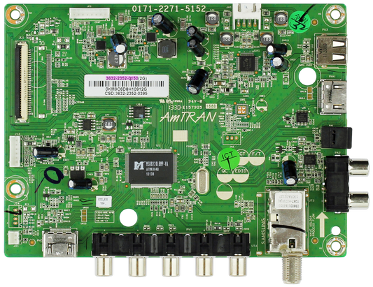 Vizio 3632-2352-0150 / 0171-2271-5152 Main Board for E320-B0E