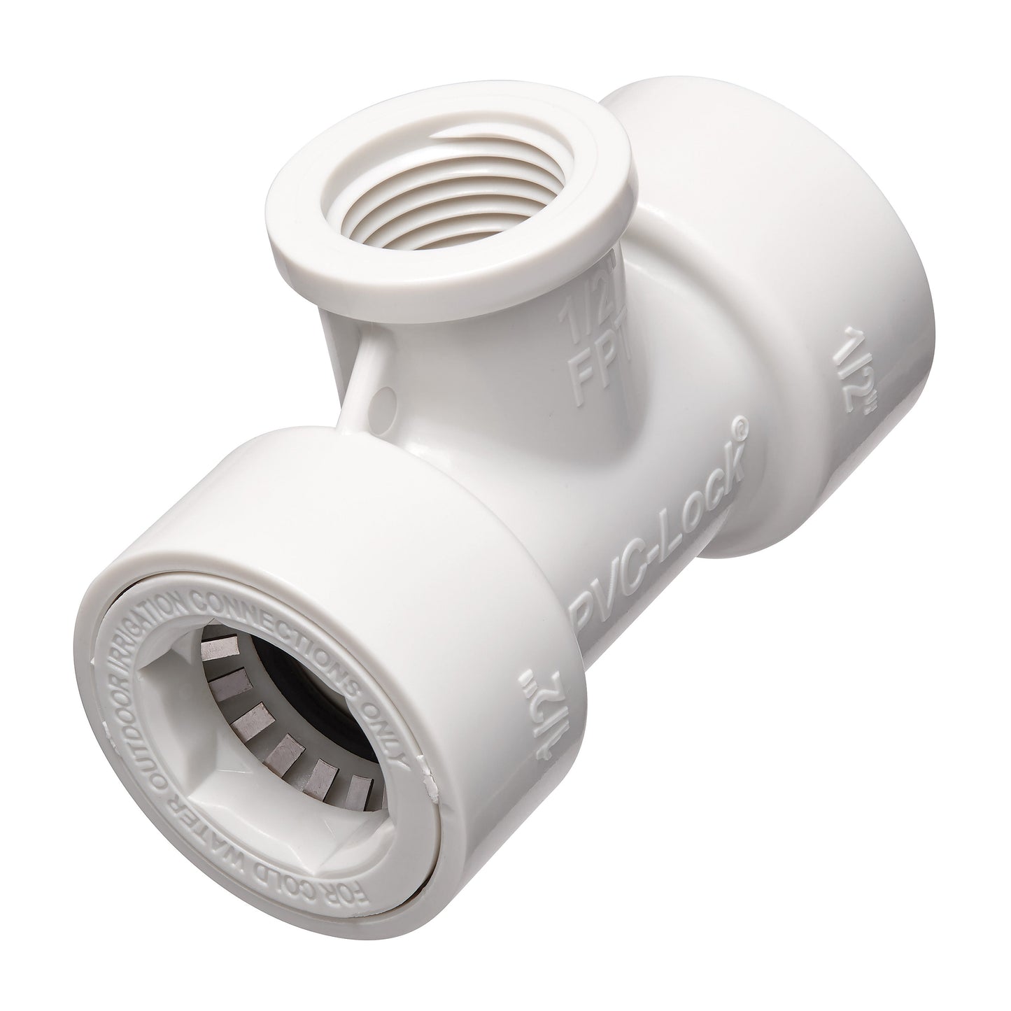 1/2" PVC-Lock x 1/2" FPT Tee 33772