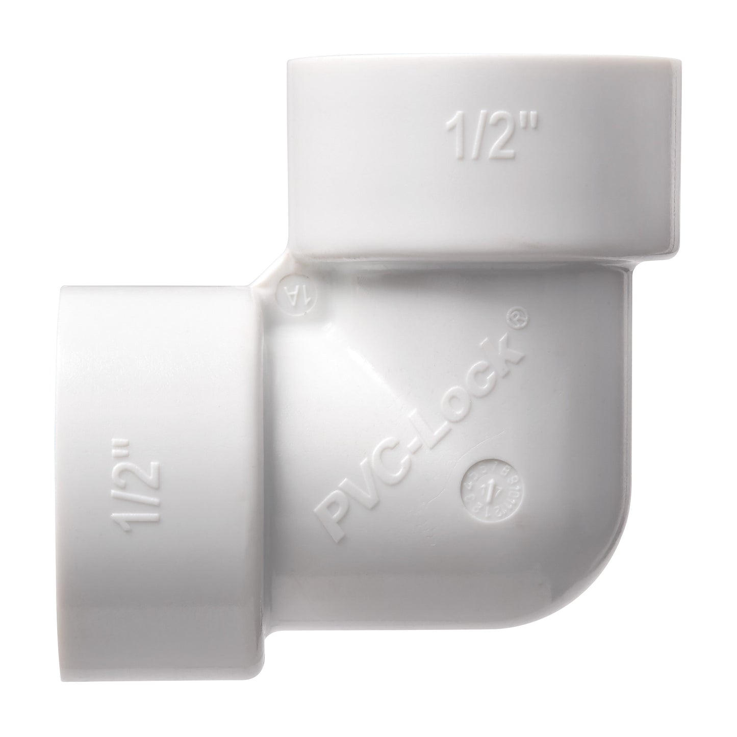1/2" PVC-Lock Elbow 33774