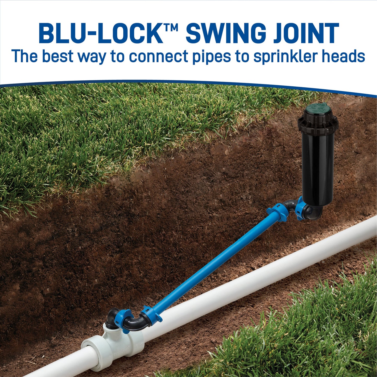 1/2" x 3/4" Blu-Lock Swing Joint 37268